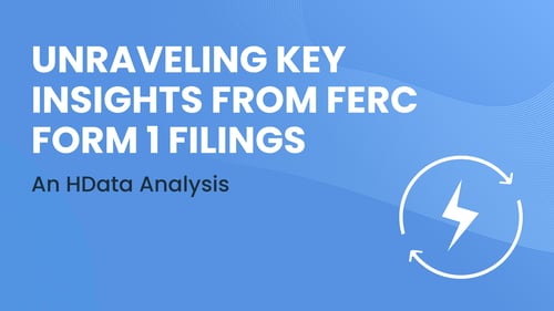 Unraveling Key Insights from FERC Form 1 Filings: An HData Analysis