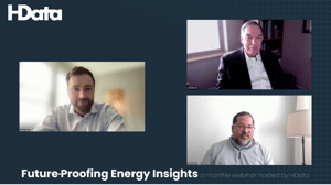 Photos of Hudson Hollister, Jon Wellinghoff, and Neil Chatterjee during the Future-Proofing Energy Insights webinar