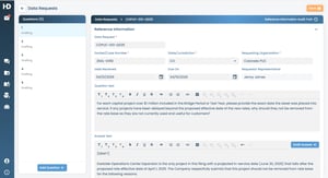 HData Data Request Management